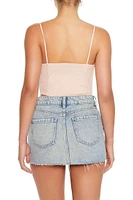 Crochet Bustier Cropped Cami