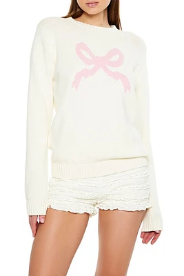 Bow Graphic Sweater