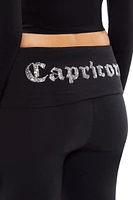 Sequin Capricorn Flare Leggings