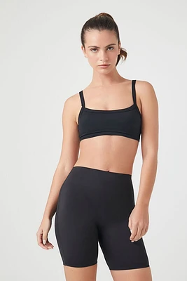 Active High-Rise Biker Shorts