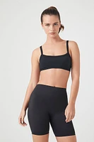 Active High-Rise Biker Shorts