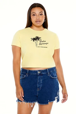 Plus Palm Springs Baby Tee