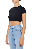 Contour Sculpt Cropped Tee