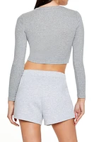 Ribbed Knit Crop Top