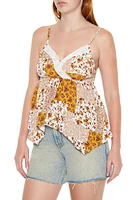 Patchwork Handkerchief Cami
