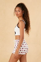 Disney Minnie Mouse Pajama Crop Top