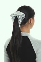 Metallic Hair Scrunchie