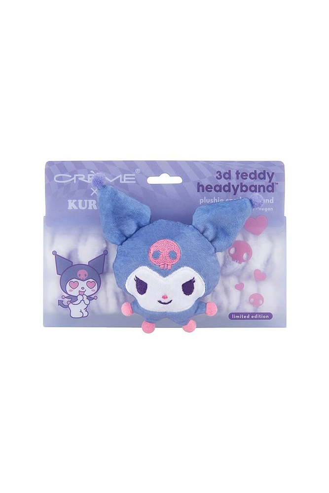 The Crème Shop x Sanrio Kuromi 3D Teddy Headyband