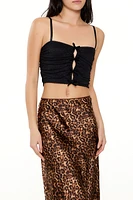 Bow Lace Cropped Cami