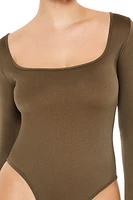 Seamless Long-Sleeve Bodysuit