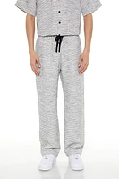 Striped Slim-Fit Cargo Pants