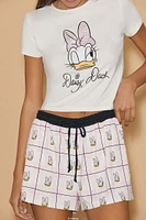 Disney Daisy Duck Pajama Tee & Shorts Set