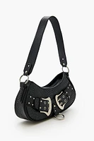 Buckled Shoulder Bag