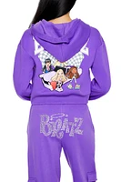 Fleece Bratz Graphic Zip-Up Hoodie