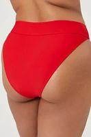 Plus High-Rise Bikini Bottoms