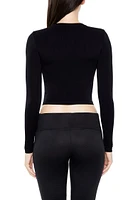 Seamless Long-Sleeve Top