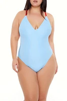 Plus Monokini One-Piece Swimsuit