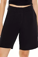 High-Rise Bermuda Trouser Shorts