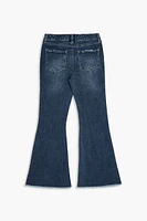 Girls Distressed Flare Jeans (Kids)