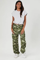 Bratz x F21 Camo Print Cargo Joggers