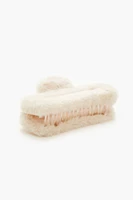 Faux Fur Claw Hair Clip