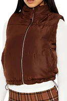 Reversible Funnel-Neck Vest