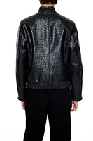 Basketwoven Trucker Jacket