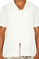 Rayon Cuban-Collar Shirt