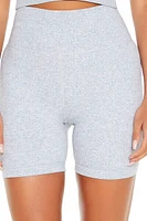 Active Seamless Heathered Biker Shorts