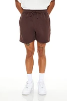 Drawstring Cotton-Blend Sweatshorts