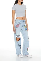 Desert Patch High-Rise Jeans