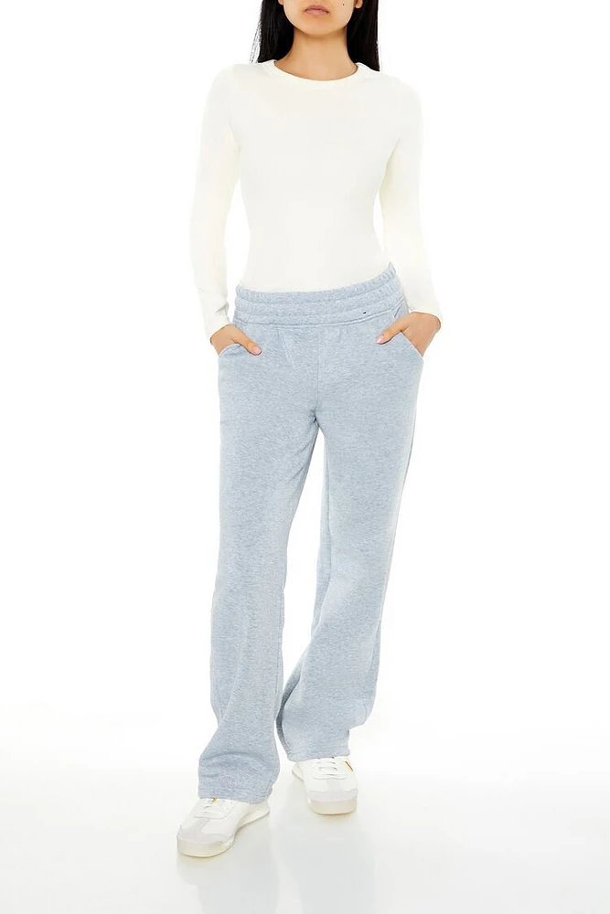 Fleece Mid-Rise Sweatpants