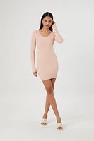 Bodycon Ribbed Sweater Dress