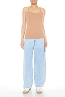 Cotton Scoop Neck Cami