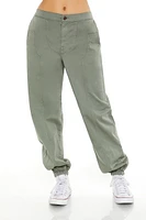 Seamed High-Rise Joggers