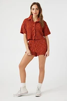 Textured Short-Sleeve Shirt