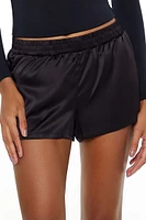 Satin Pull-On Shorts