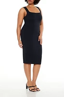 Plus Contour Sculpt Mini Tank Dress