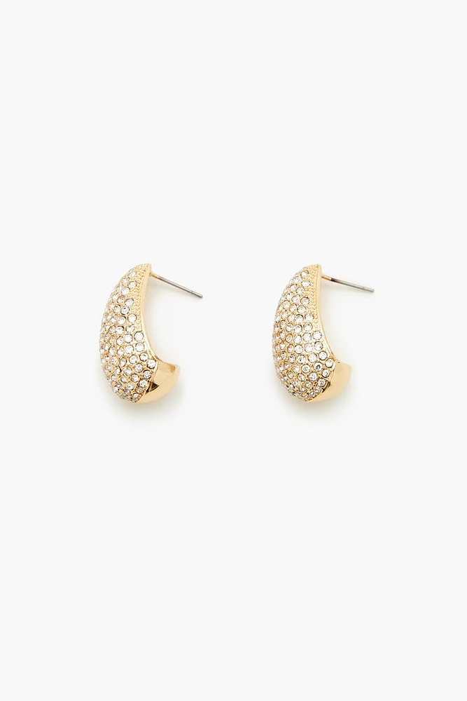 Teardrop Rhinestone Earrings