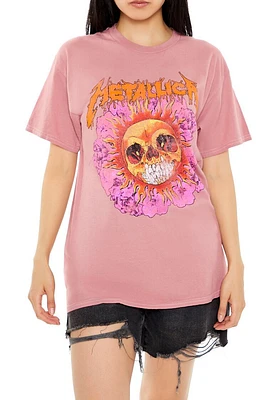 Oversized Metallica Graphic Tee