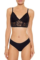 Lace Caged Underwire Bra