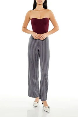 Pinstriped Trouser Pants