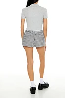 Gingham Boxer Shorts