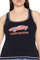 Plus Corvette Tank Top