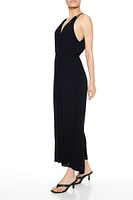 Surplice Wide-Leg Cami Jumpsuit