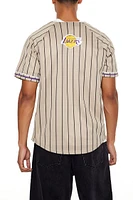 Los Angeles Lakers Baseball Jersey