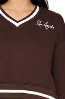 Embroidered Los Angeles Pullover