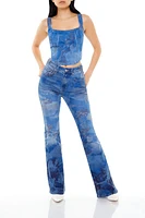 Angel High-Rise Flare Jeans