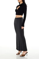 Fit & Flare Maxi Skirt