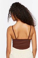 Cotton-Blend Cami Bodysuit